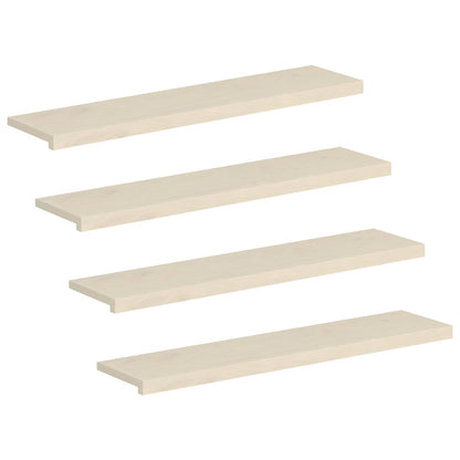 Gradini per Scale 4 pz 110 x 25 x 2 cm Bianco