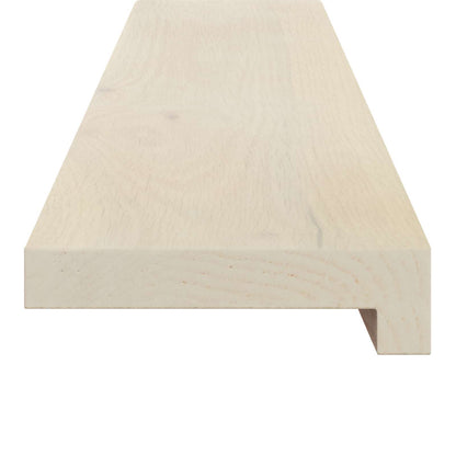 Gradini per Scale 4 pz 110 x 25 x 2 cm Bianco