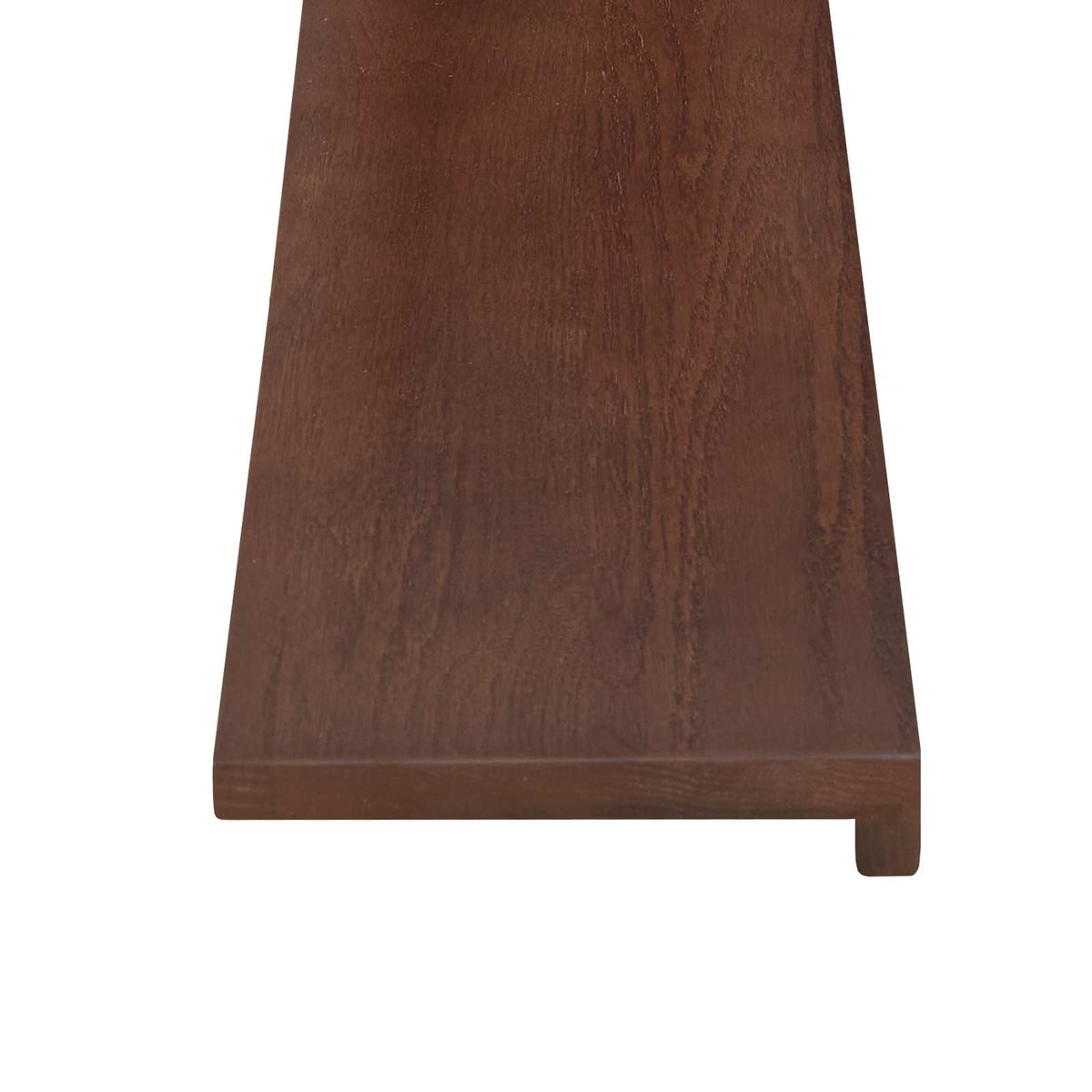 Gradini per Scale 8 pz 110 x 30 x 2 cm Marrone Scuro