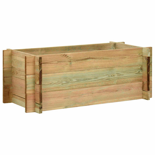 Letto Vegetale Rialzato per Giardino Verde 120 x 80 x 32 cm