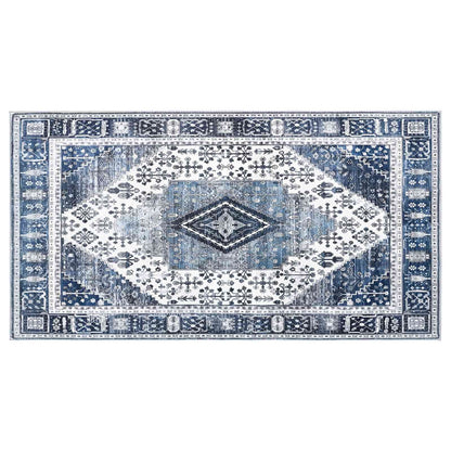Tappeto ORIZ Blu Scuro 80 x 150 cm 100% Poliestere | homemem39