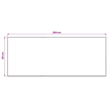 Tappeto ORIZ Crema 80 x 200 cm 100% Poliestere | homemem39