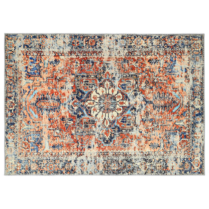 Tappeto ORIZ Arancione 140 x 200 cm 100% Poliestere | homemem39