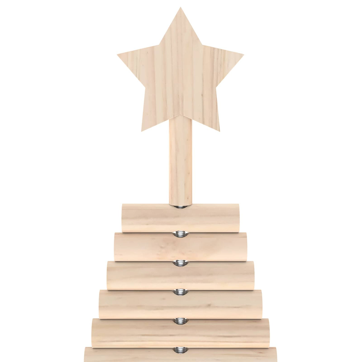Albero di Natale in legno KOTKA 180 cm Legno Massello di Pino | homemem39
