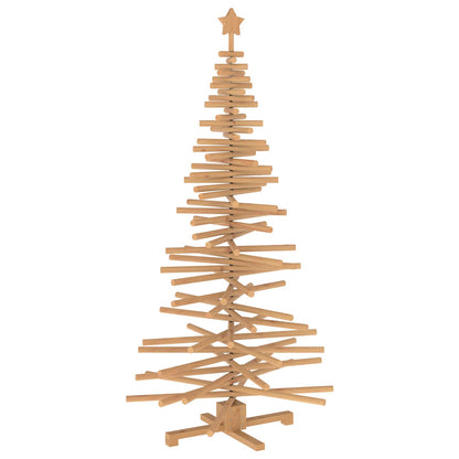 Albero di Natale in legno KOTKA 180 cm Legno Massello di Pino