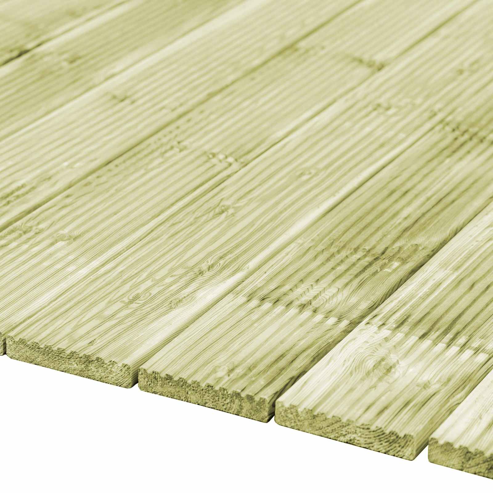 Pavimento da Deck 8 pcs Verde Impregnato 1,16 m² | homemem39
