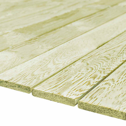 Pavimento da Deck 12 pcs Verde impregnato 1,44 m² | homemem39