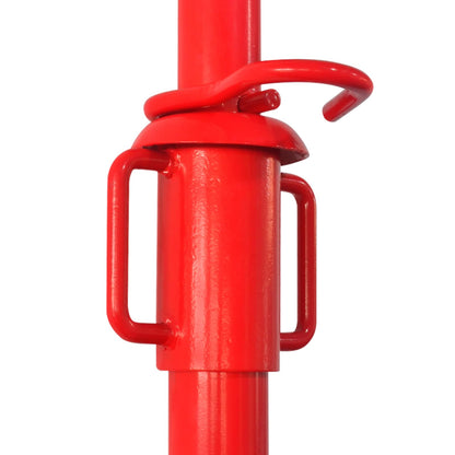 Pomello Acrow Rosso 280 x 12 x 12 cm | homemem39