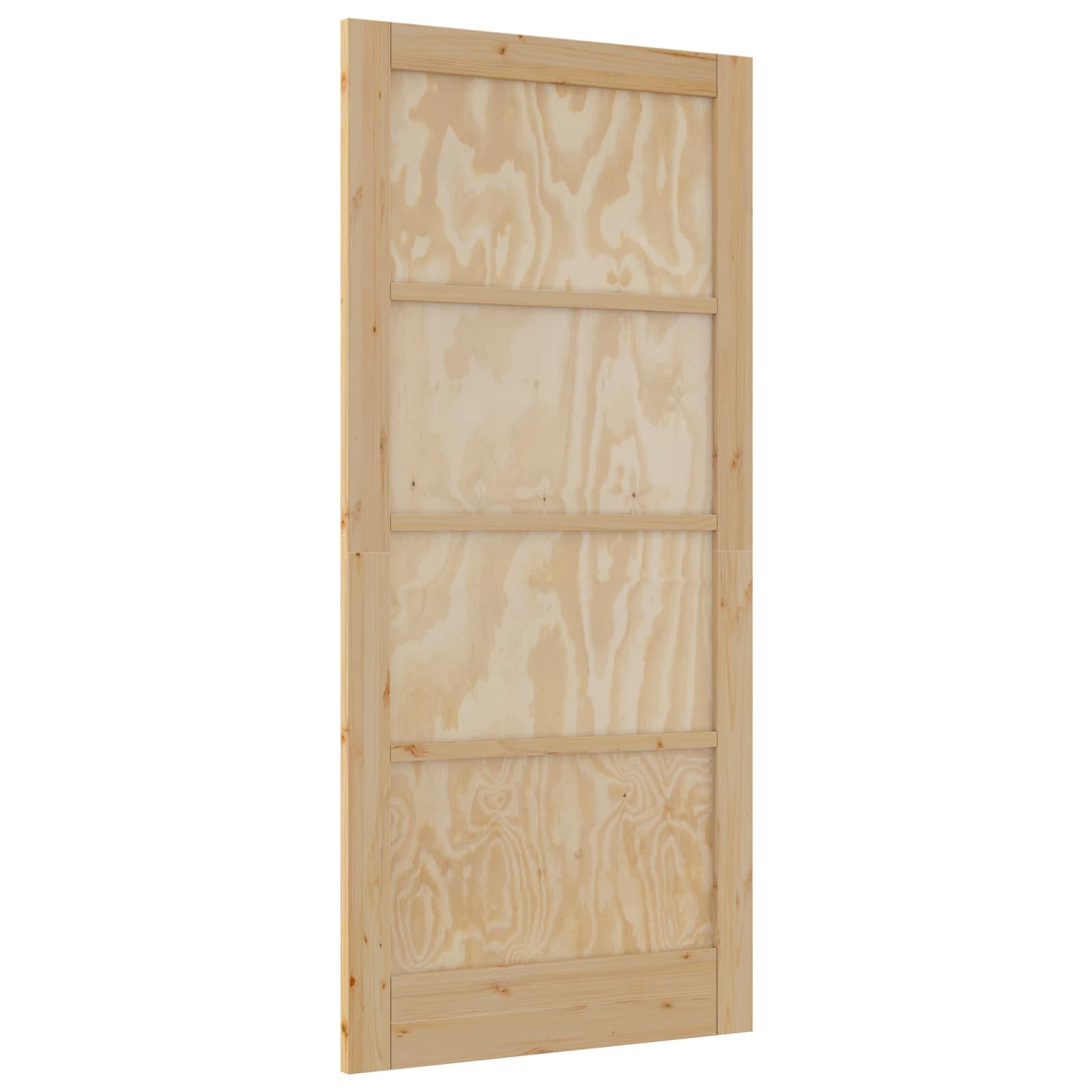 Porta Interna Naturale 93 x 202 cm Legno compensato | homemem39