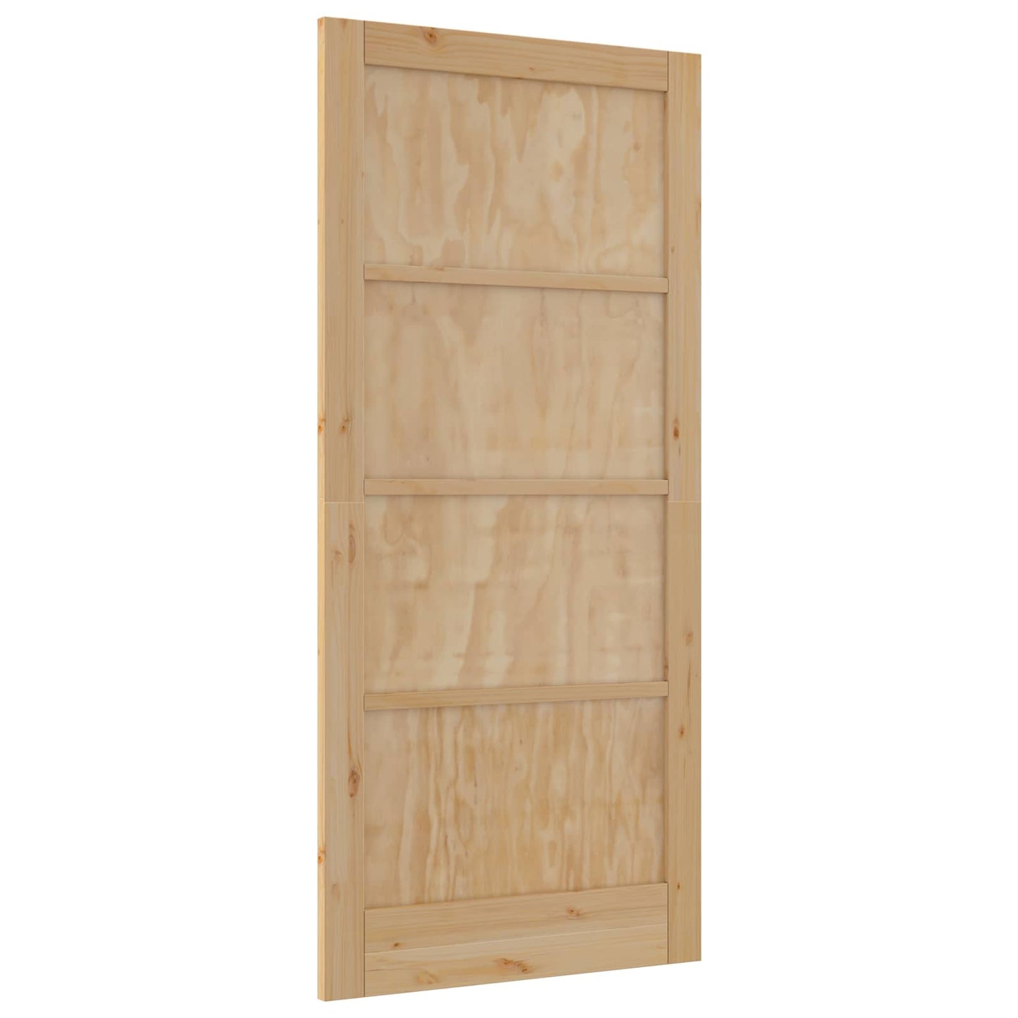 Porta Interna Naturale 93 x 202 cm Legno compensato | homemem39