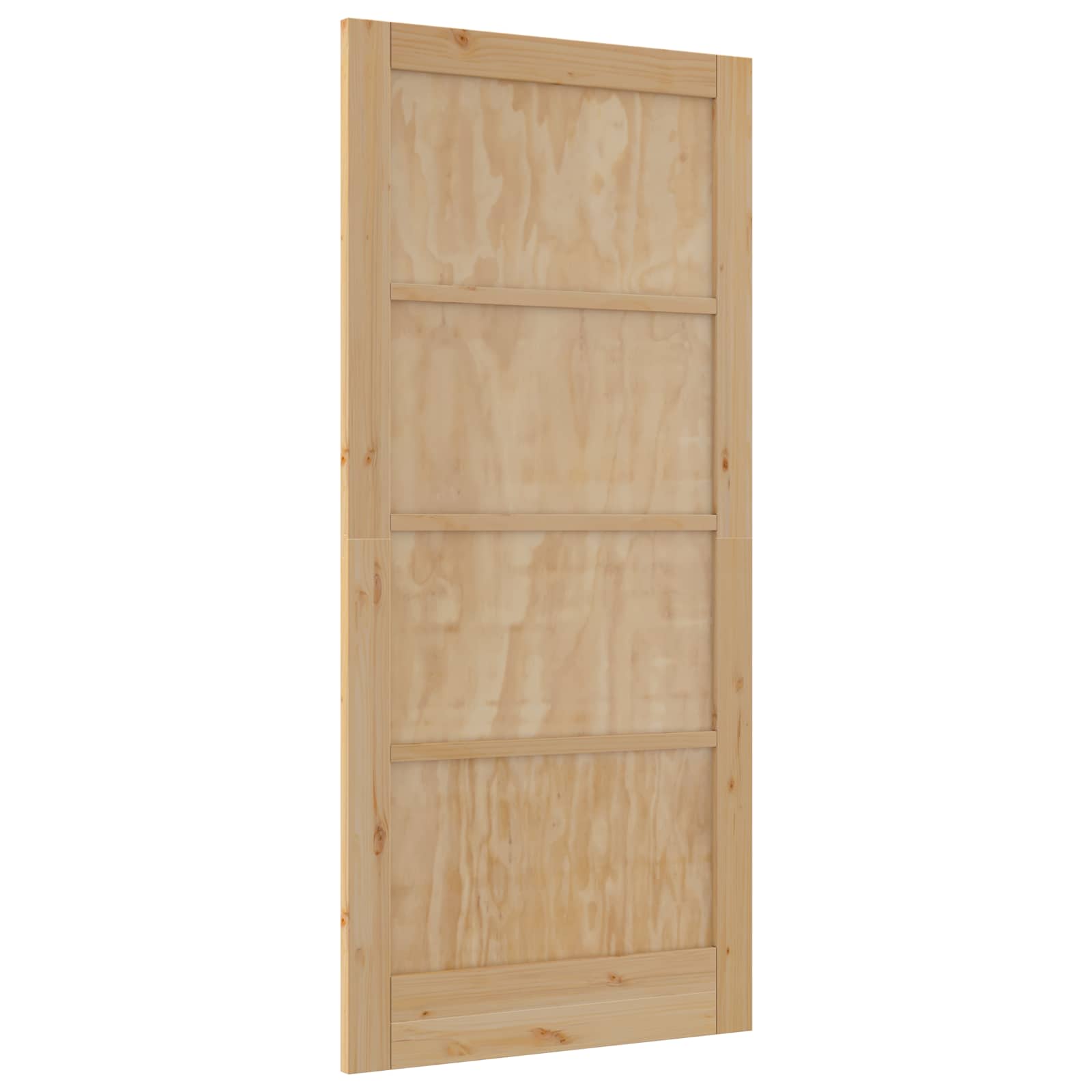 Porta Interna Naturale 93 x 202 cm Legno compensato | homemem39