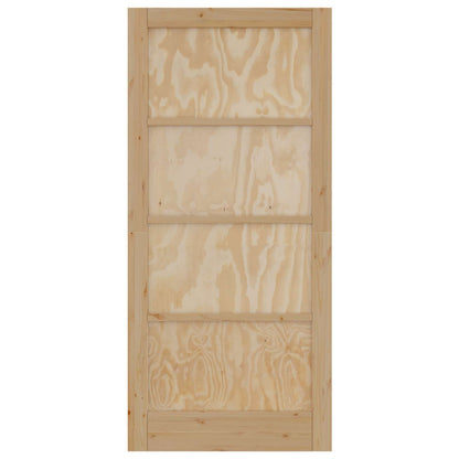 Porta Interna Naturale 93 x 202 cm Legno compensato | homemem39