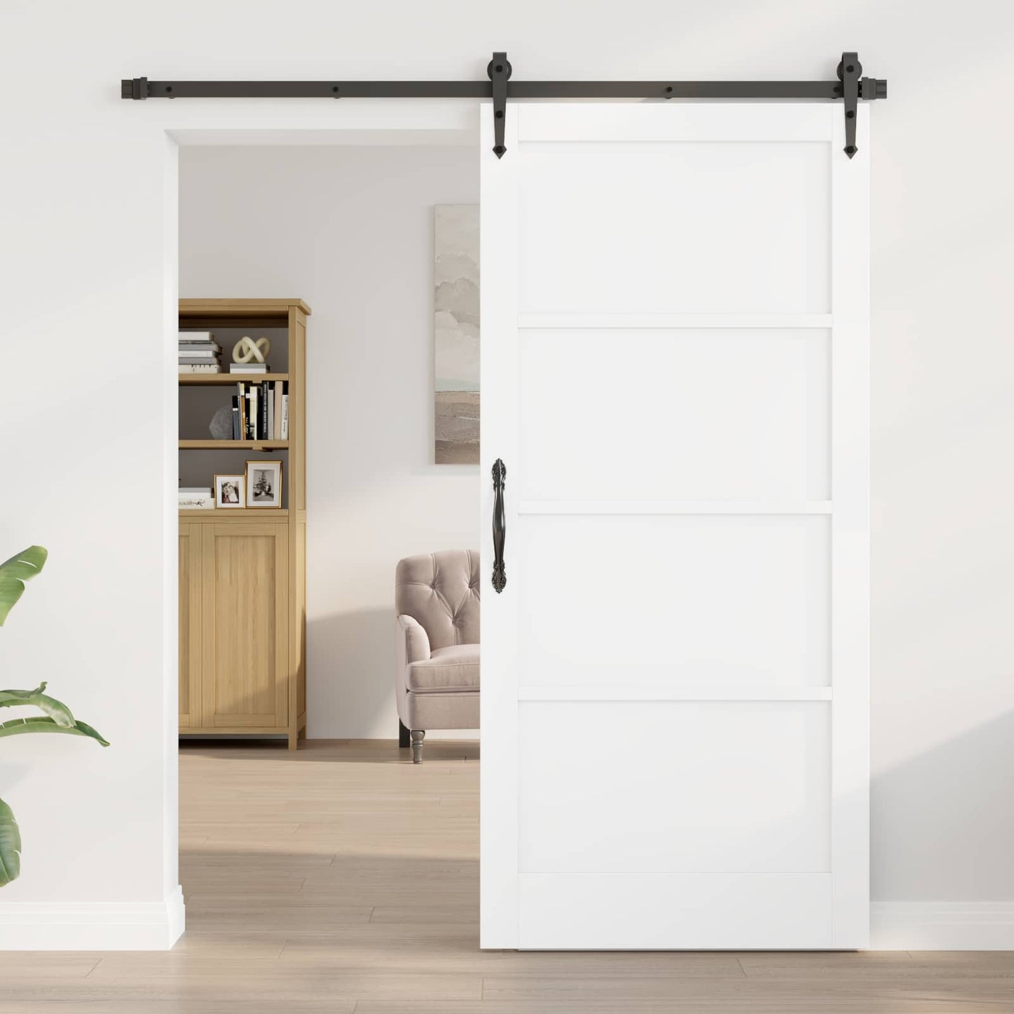 Porta Interna Bianco 93 x 202 cm Legno compensato | homemem39