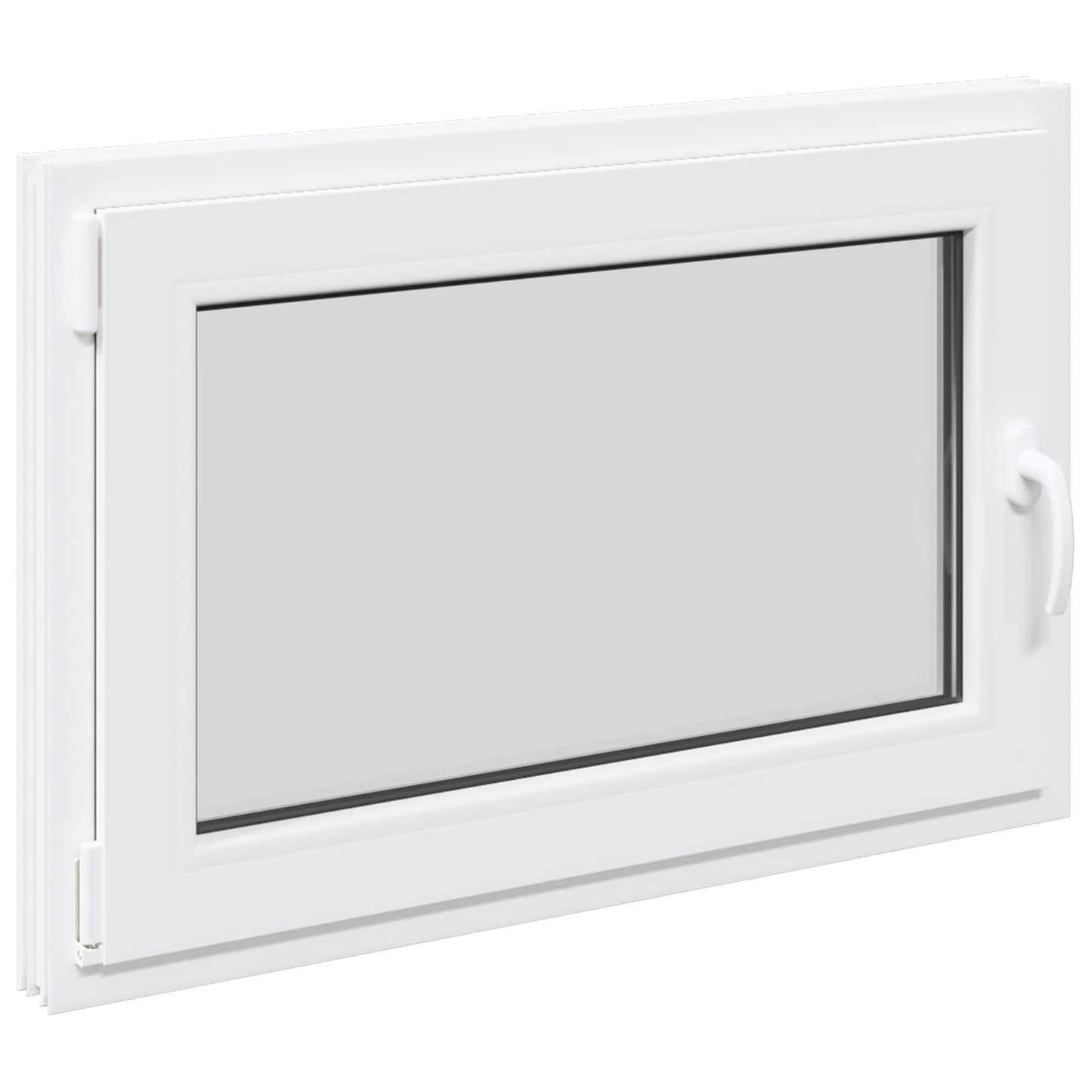 Finestra per Soffitta RISOR 90 x 70 cm PVC e Vetro Bianco | homemem39