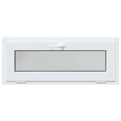 Finestra per Soffitta RISOR 100 x 40 cm PVC e Vetro Bianco | homemem39