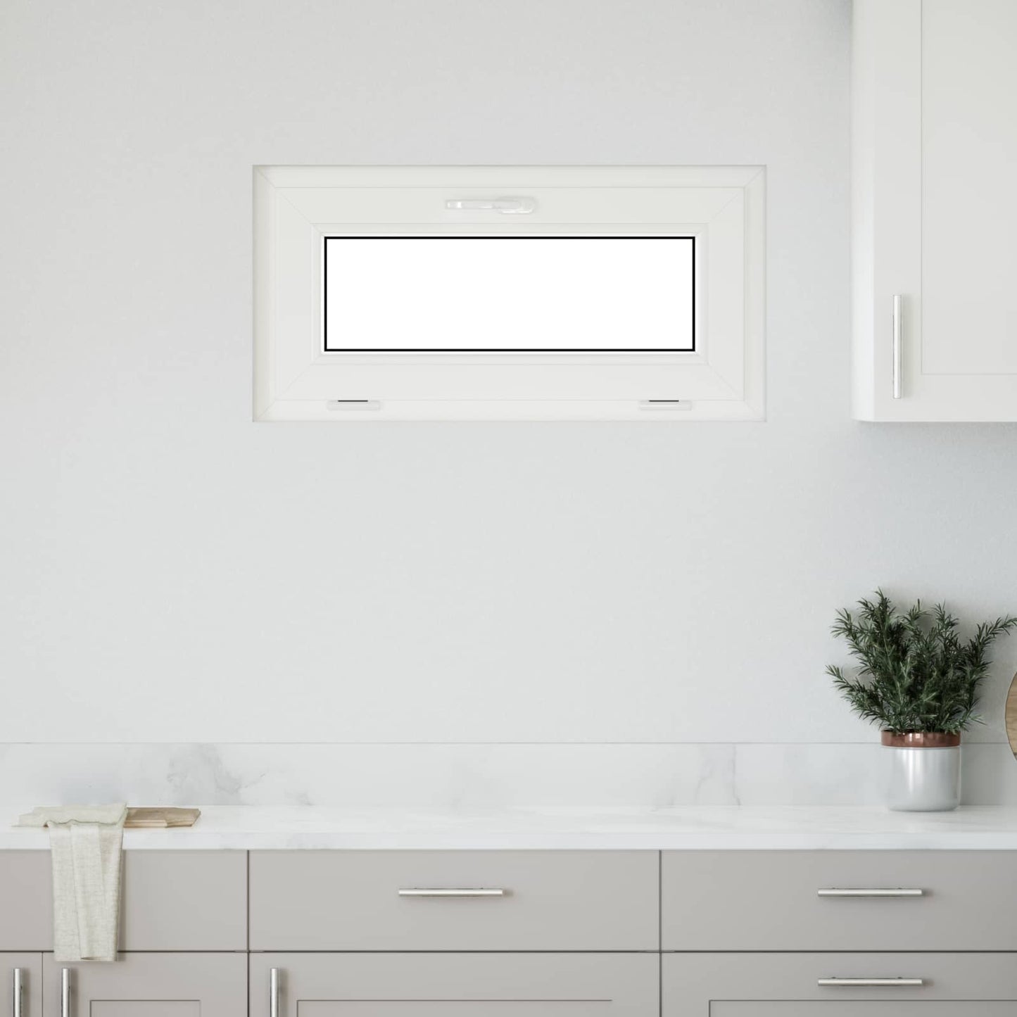 Finestra per Soffitta RISOR 80 x 40 cm PVC e Vetro Antracite | homemem39