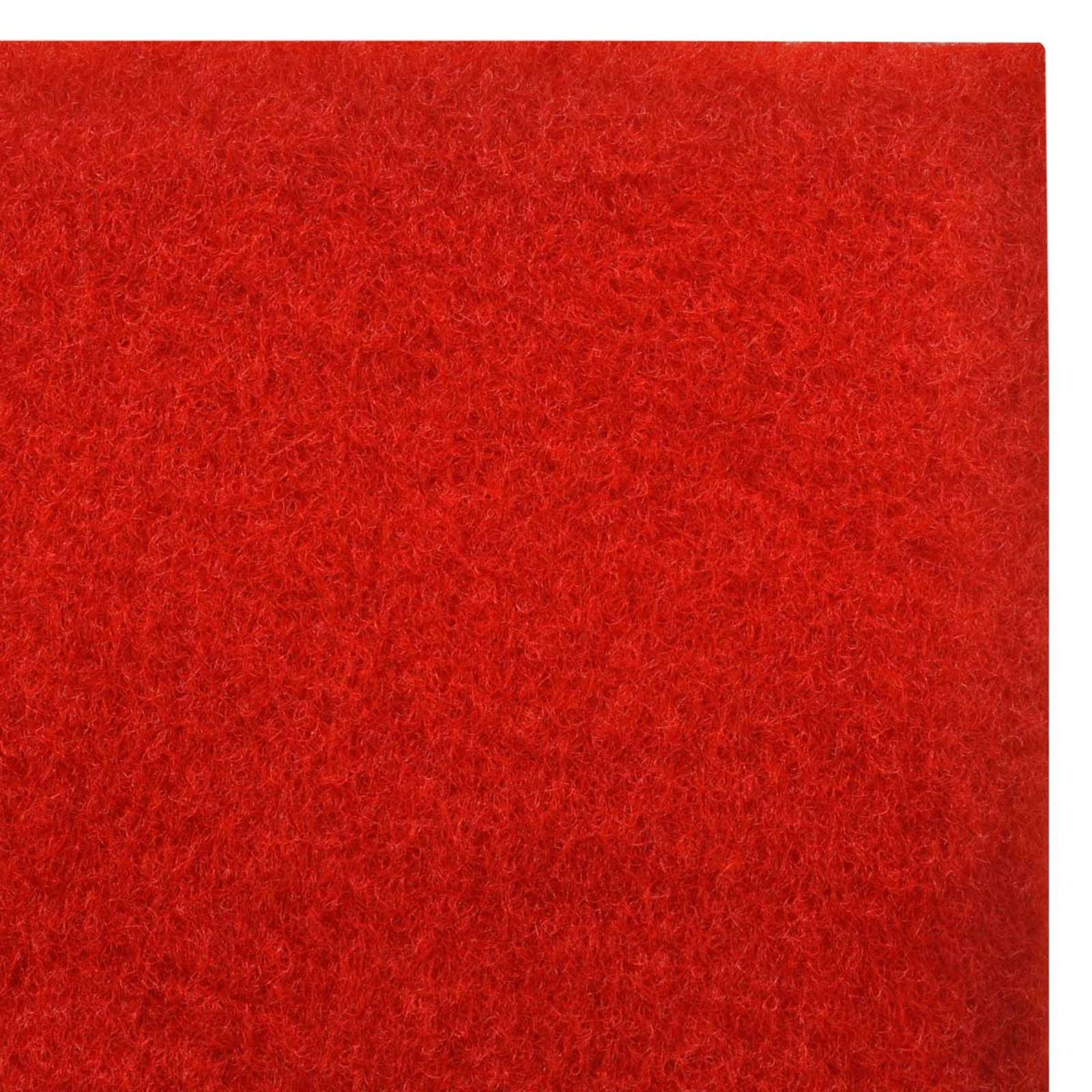 Tappeto Rosso 1 x 5 m Poliestere | homemem39