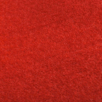 Tappeto Rosso 1 x 10 m Poliestere | homemem39