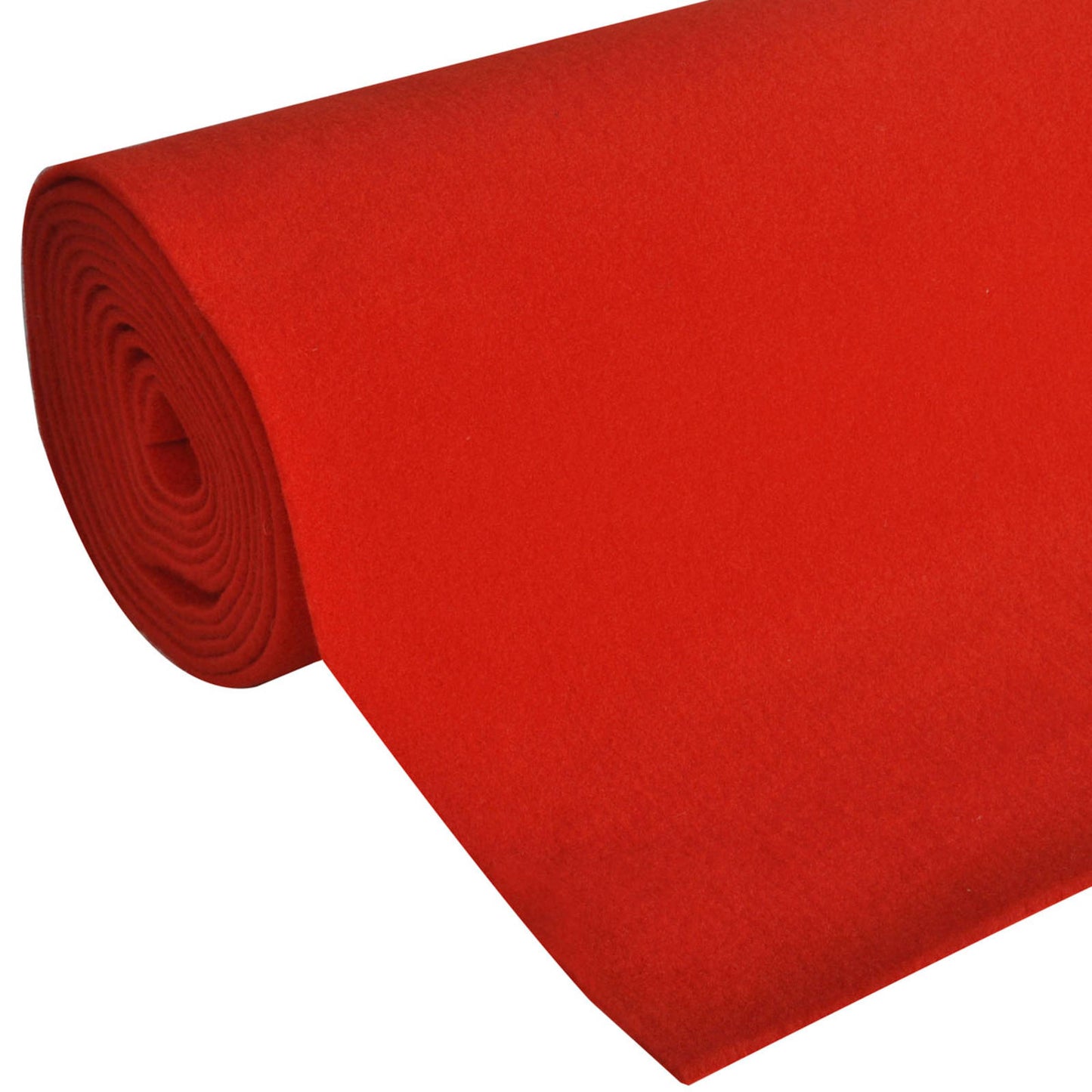 Tappeto Rosso 1 x 20 m Poliestere