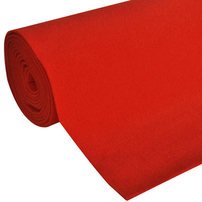 Tappeto Rosso 1 x 20 m Poliestere