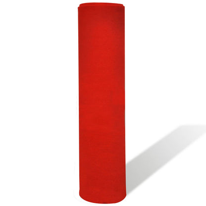 Tappeto Rosso 1 x 20 m Poliestere