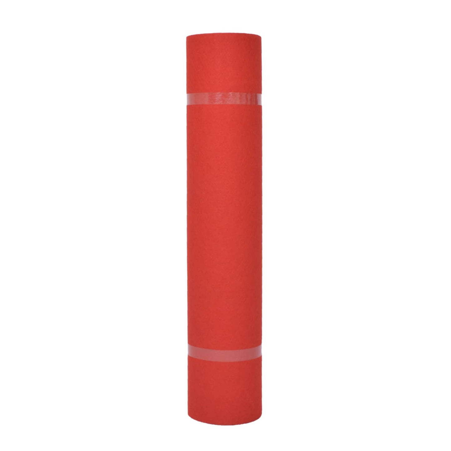Tappeto Tinta unita Rosso 1 x 12 m Tessuto | homemem39