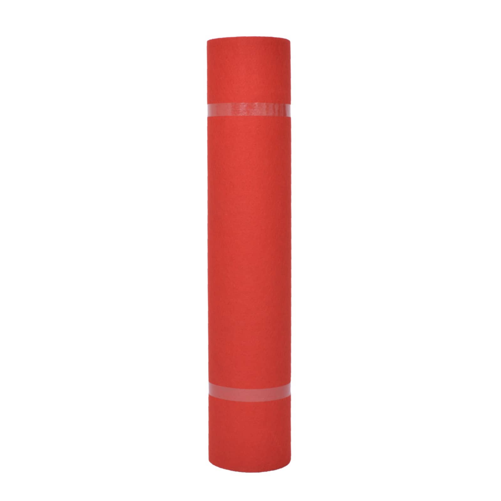 Tappeto Tinta unita Rosso 1 x 12 m Tessuto | homemem39