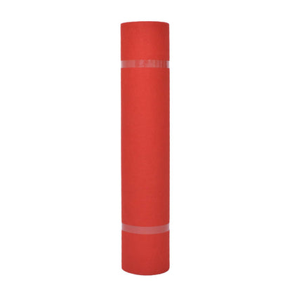 Tappeto Tinta unita Rosso 1 x 12 m Tessuto | homemem39