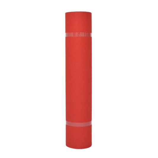 Tappeto Tinta unita Rosso 1 x 24 m Tessuto | homemem39