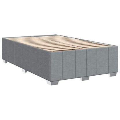 Letto box spring con materasso Grigio Chiaro 120 x 200 cm | homemem39