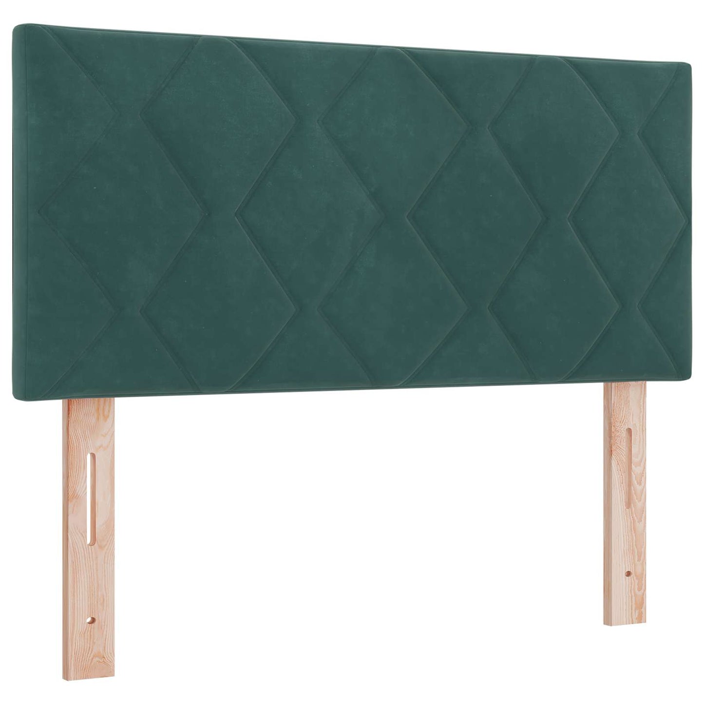 Letto box spring con materasso Verde Scuro 80 x 200 cm Velluto | homemem39