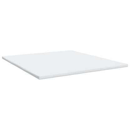 Letto con Box Spring, Materasso e LED Marrone Scuro Tessuto | homemem39