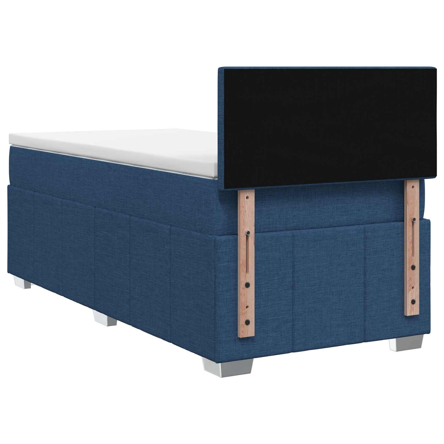 Letto box spring con materasso Blu 80 x 200 cm Tessuto | homemem39