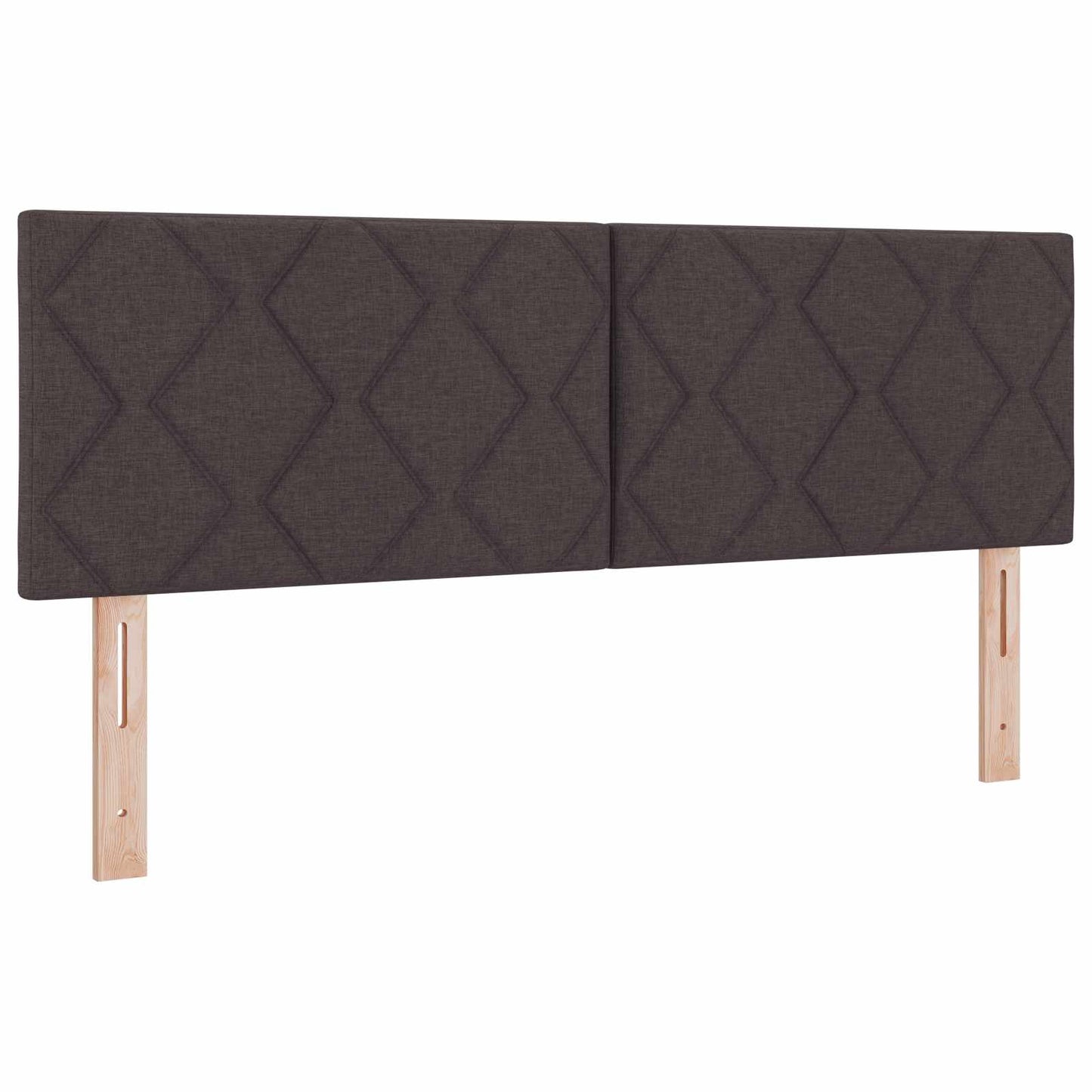 Letto box spring con materasso Marrone Scuro 140 x 200 cm | homemem39