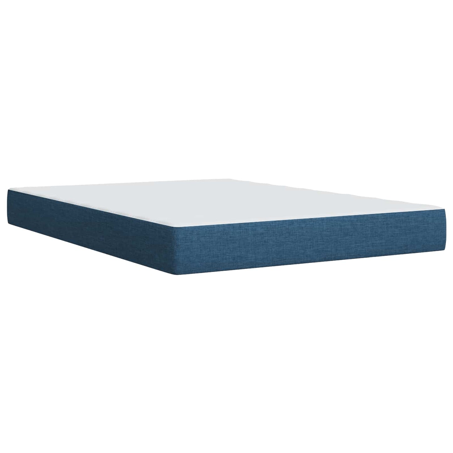 Letto box spring con materasso Blu 160 x 200 cm Tessuto | homemem39
