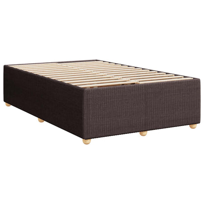 Letto box spring con materasso Marrone Scuro 120 x 200 cm | homemem39