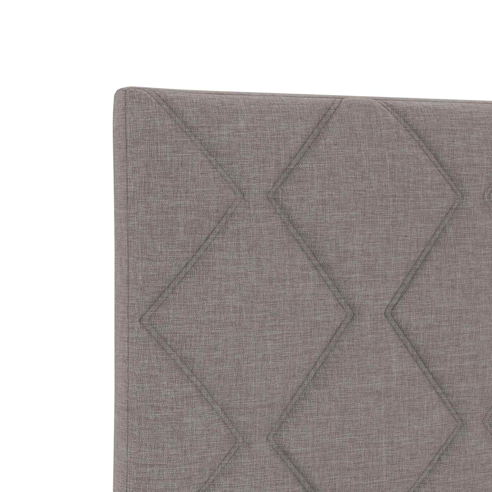 Letto box spring con materasso Tortora 160 x 200 cm Tessuto | homemem39