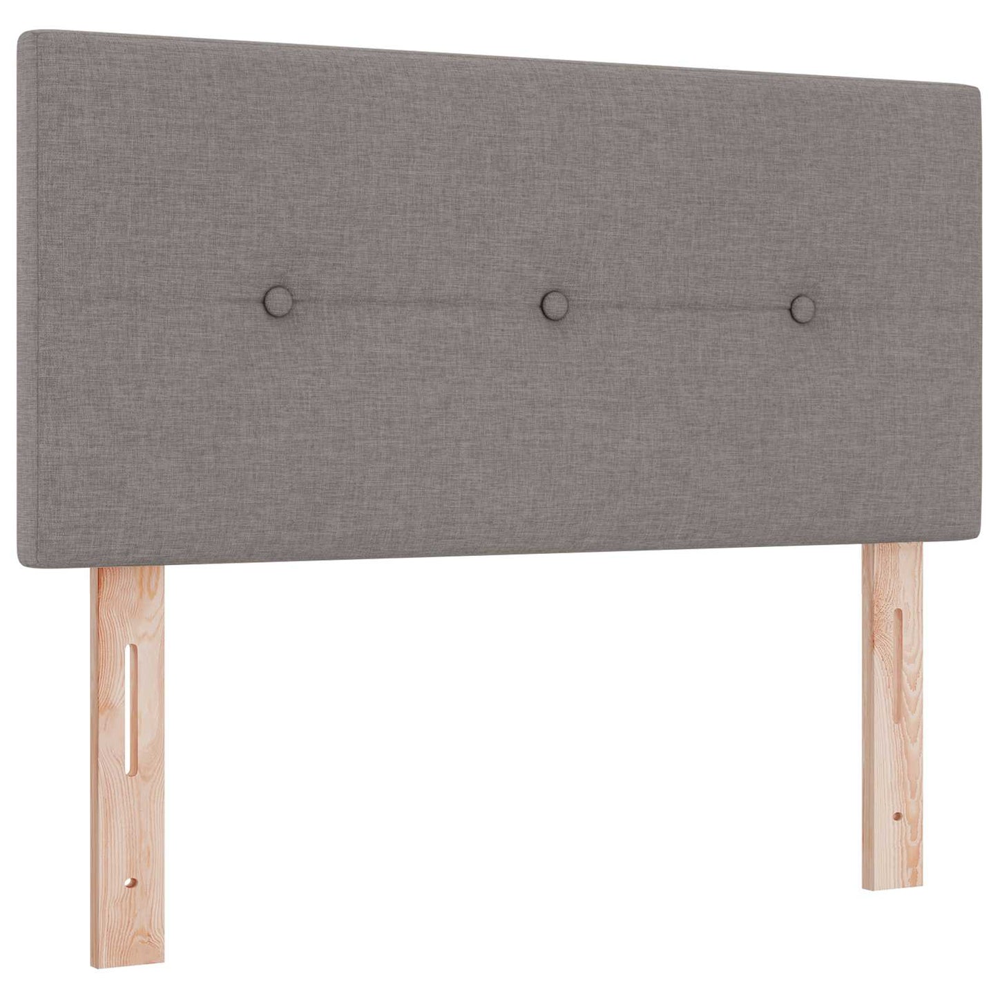 Letto ottomano con materasso Tortora 120 x 190 cm Tessuto | homemem39