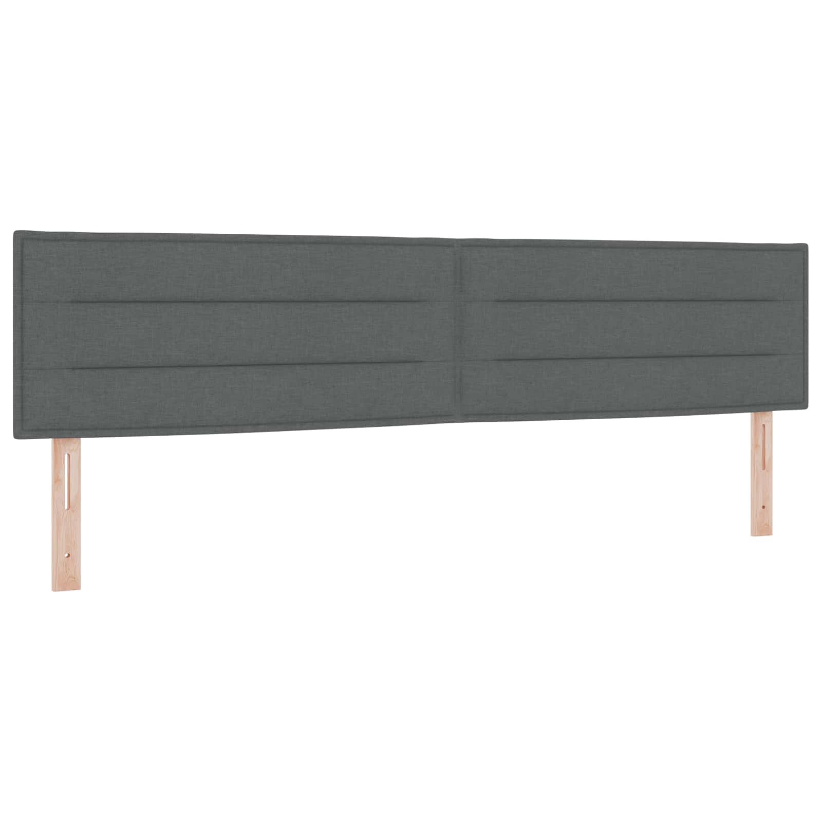 Letto Ottomano con Materasso e LED Grigio Scuro 200 x 200 cm | homemem39