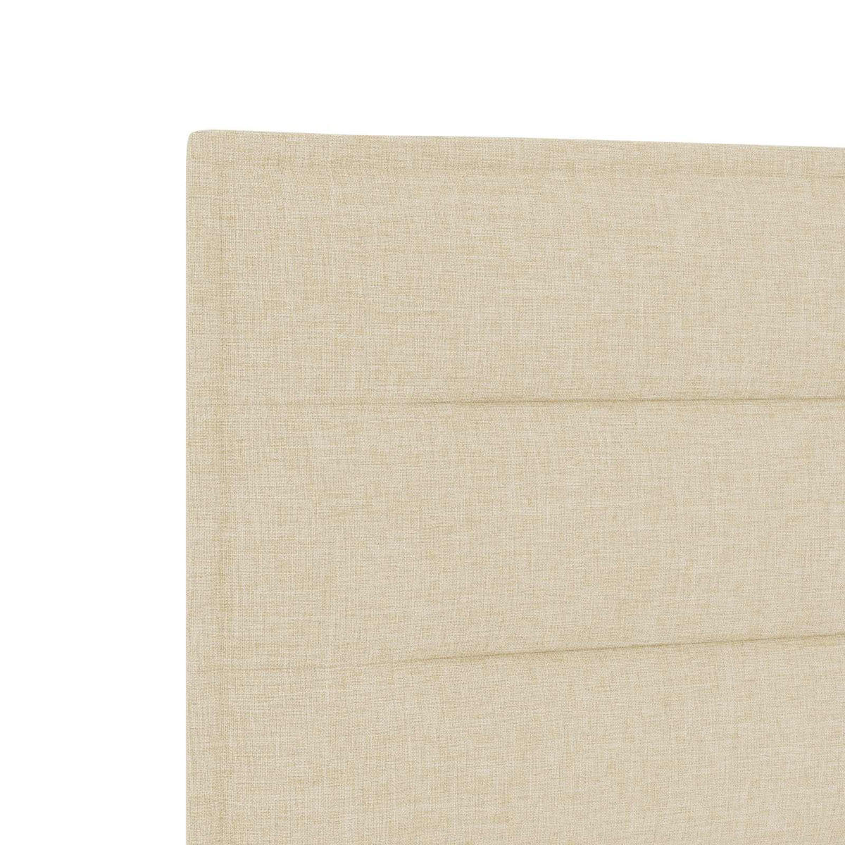 Letto ottomano con materasso Crema 90 x 190 cm Tessuto | homemem39