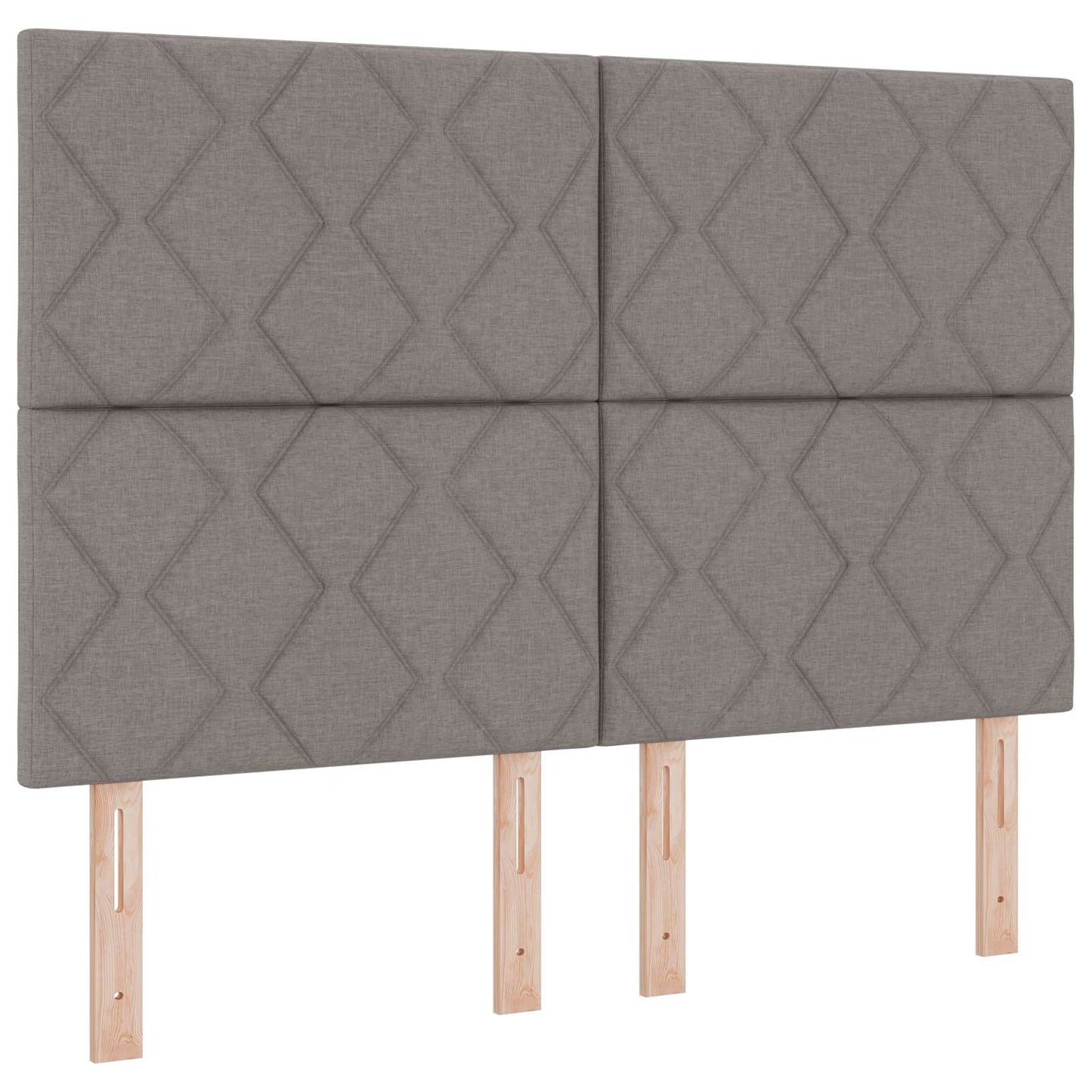 Letto ottomano con materasso Tortora 140 x 200 cm Tessuto | homemem39