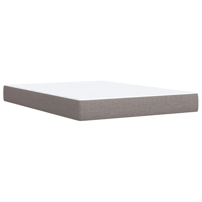 Letto ottomano con materasso Tortora 140 x 200 cm Tessuto | homemem39