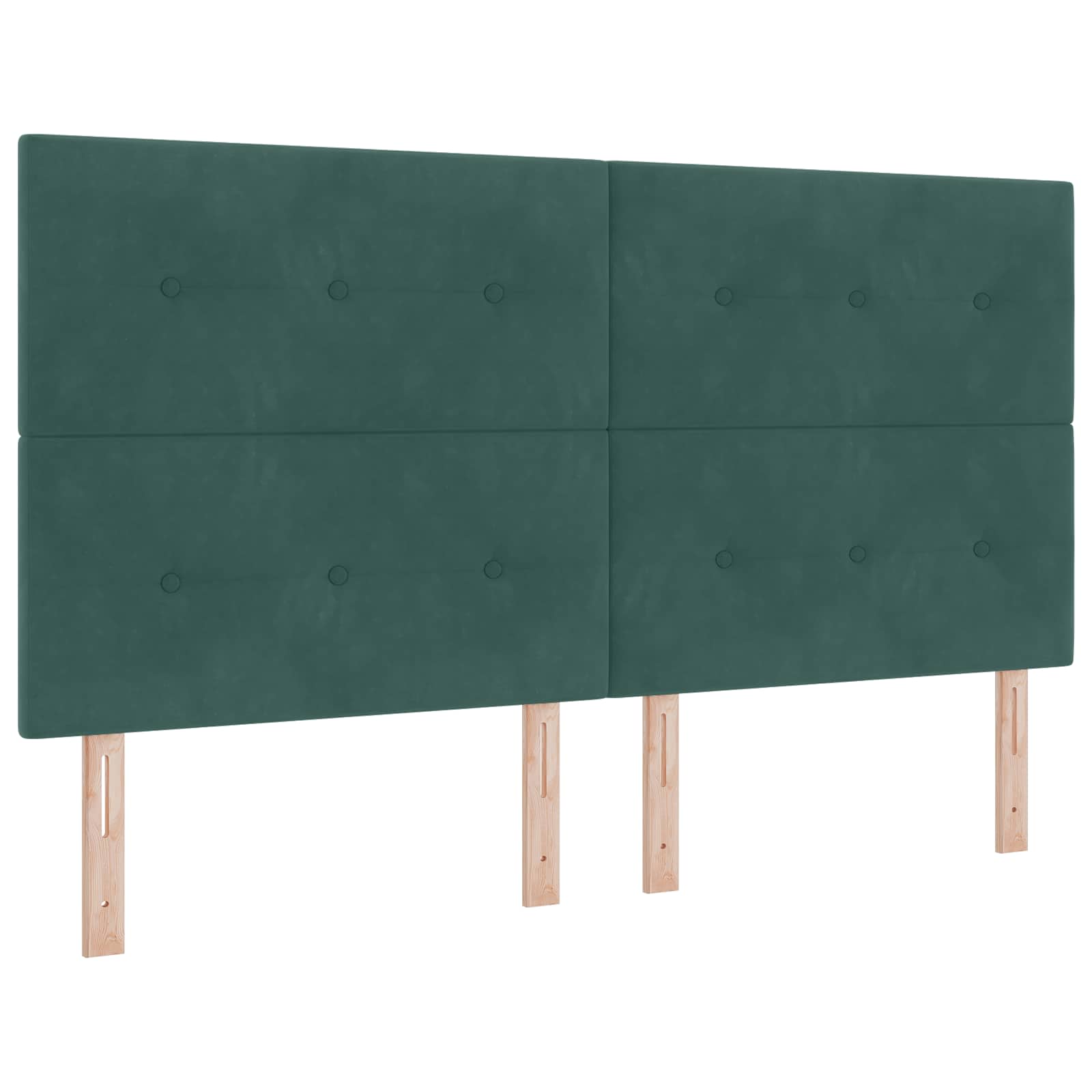 Letto ottomano con materasso Verde Scuro 180 x 200 cm Velluto | homemem39