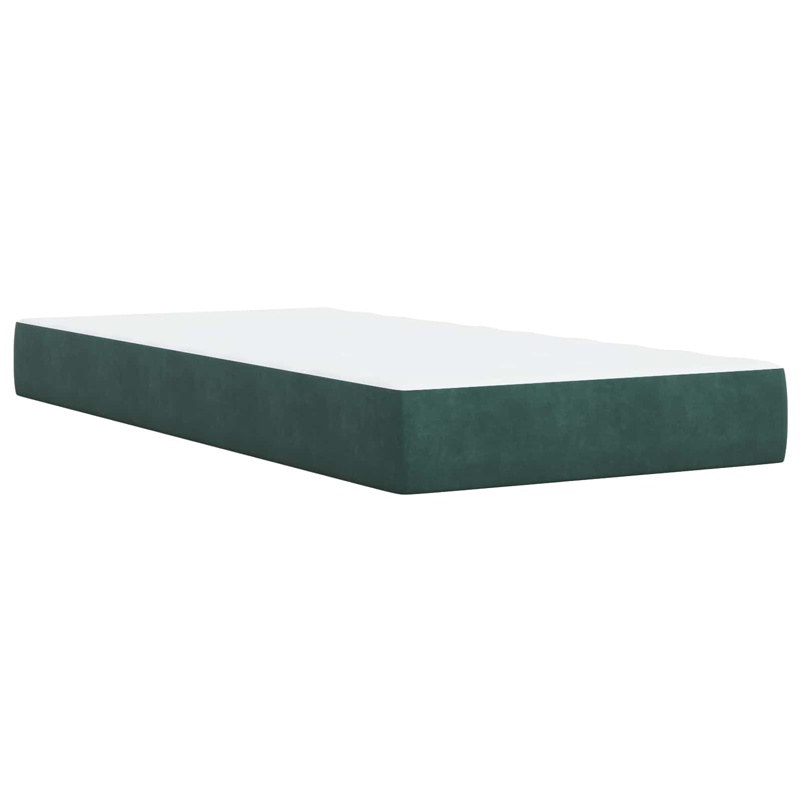 Letto con Contenitore Verde Scuro 100 x 200 cm Velluto | homemem39