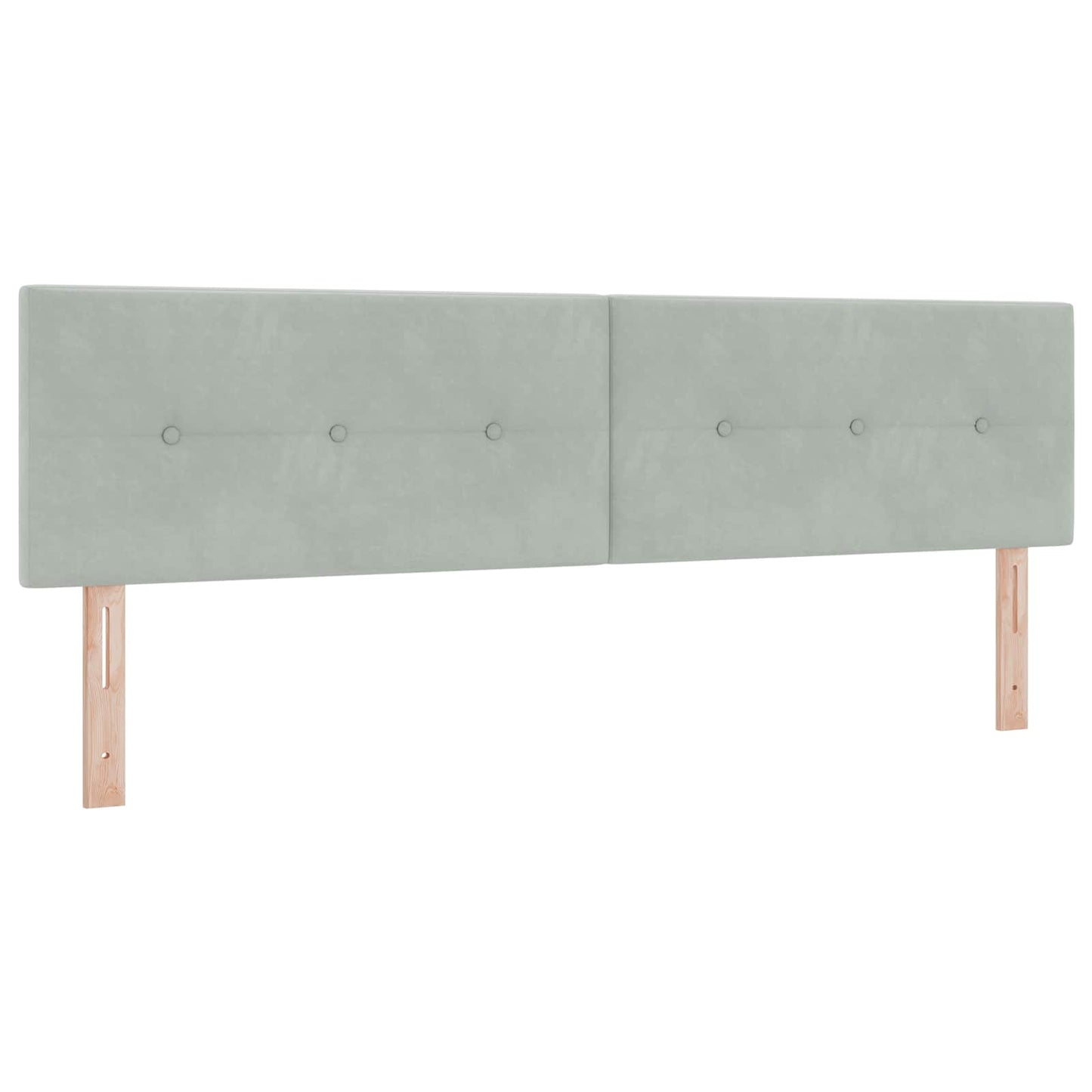 Letto con Contenitore Grigio Chiaro 180 x 200 cm Velluto