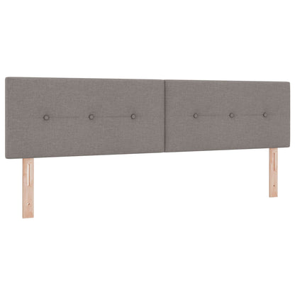 Letto con contenitore LED e materasso Tortora 180 x 200 cm