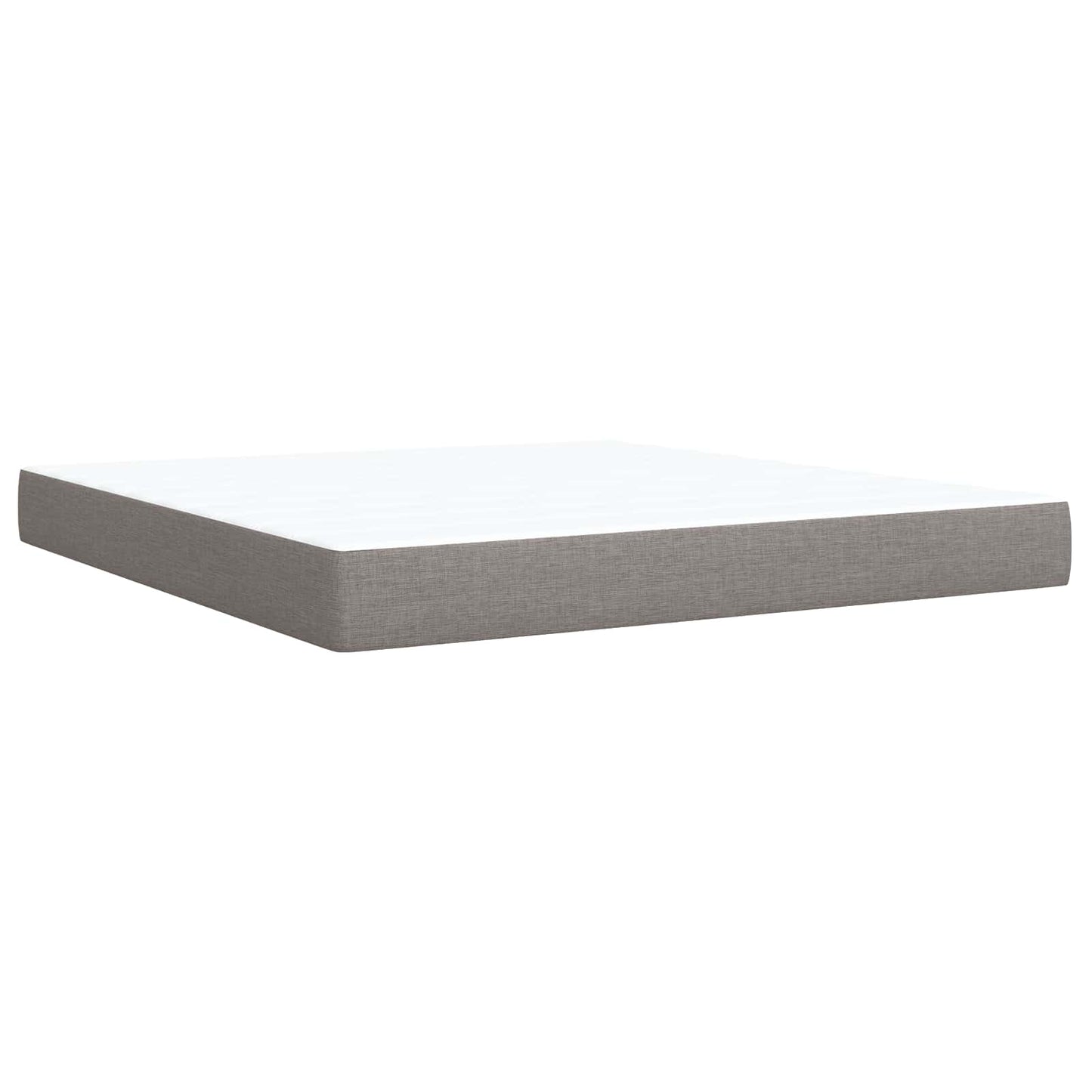 Letto con contenitore LED e materasso Tortora 180 x 200 cm