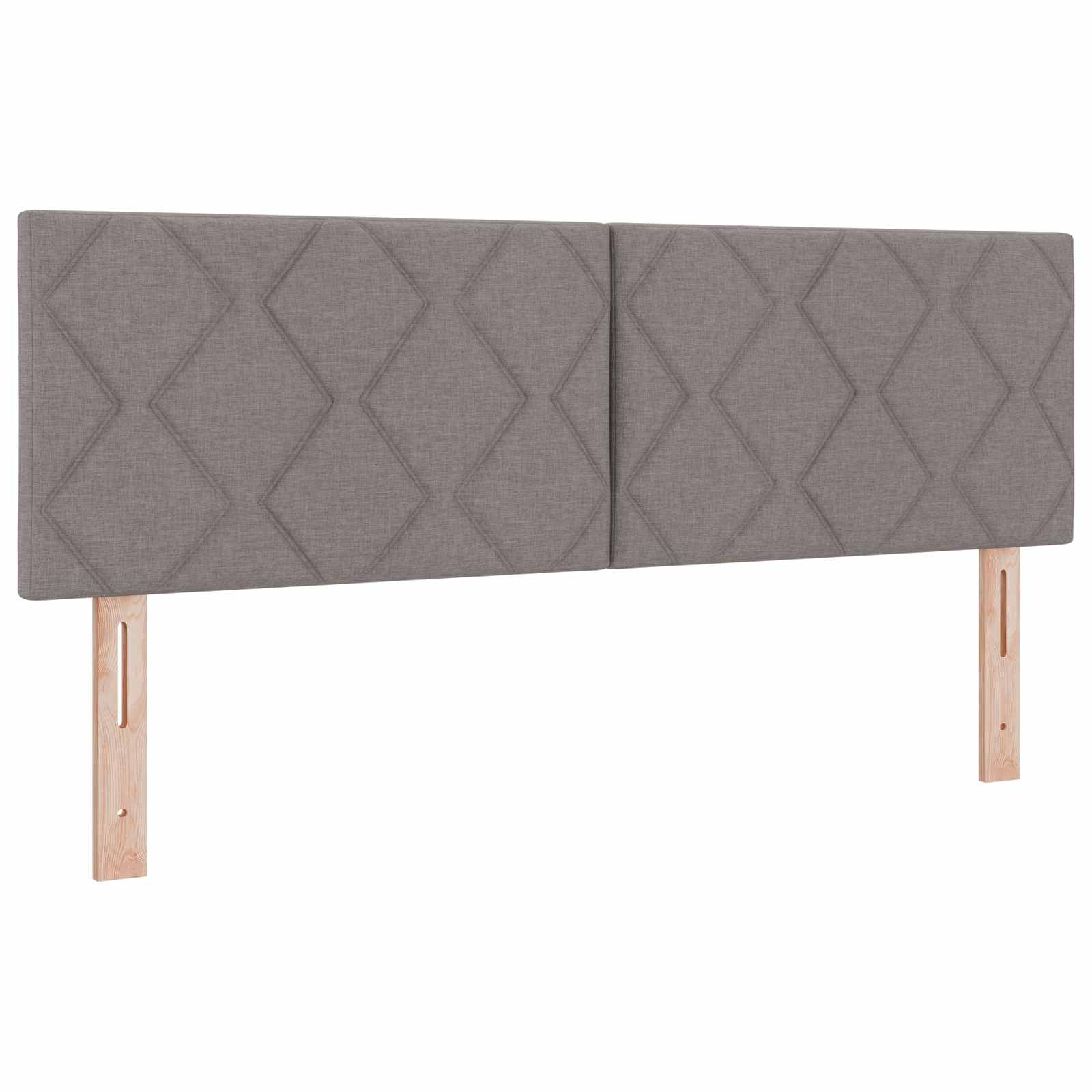 Letto con contenitore LED e materasso Tortora 140 x 200 cm | homemem39