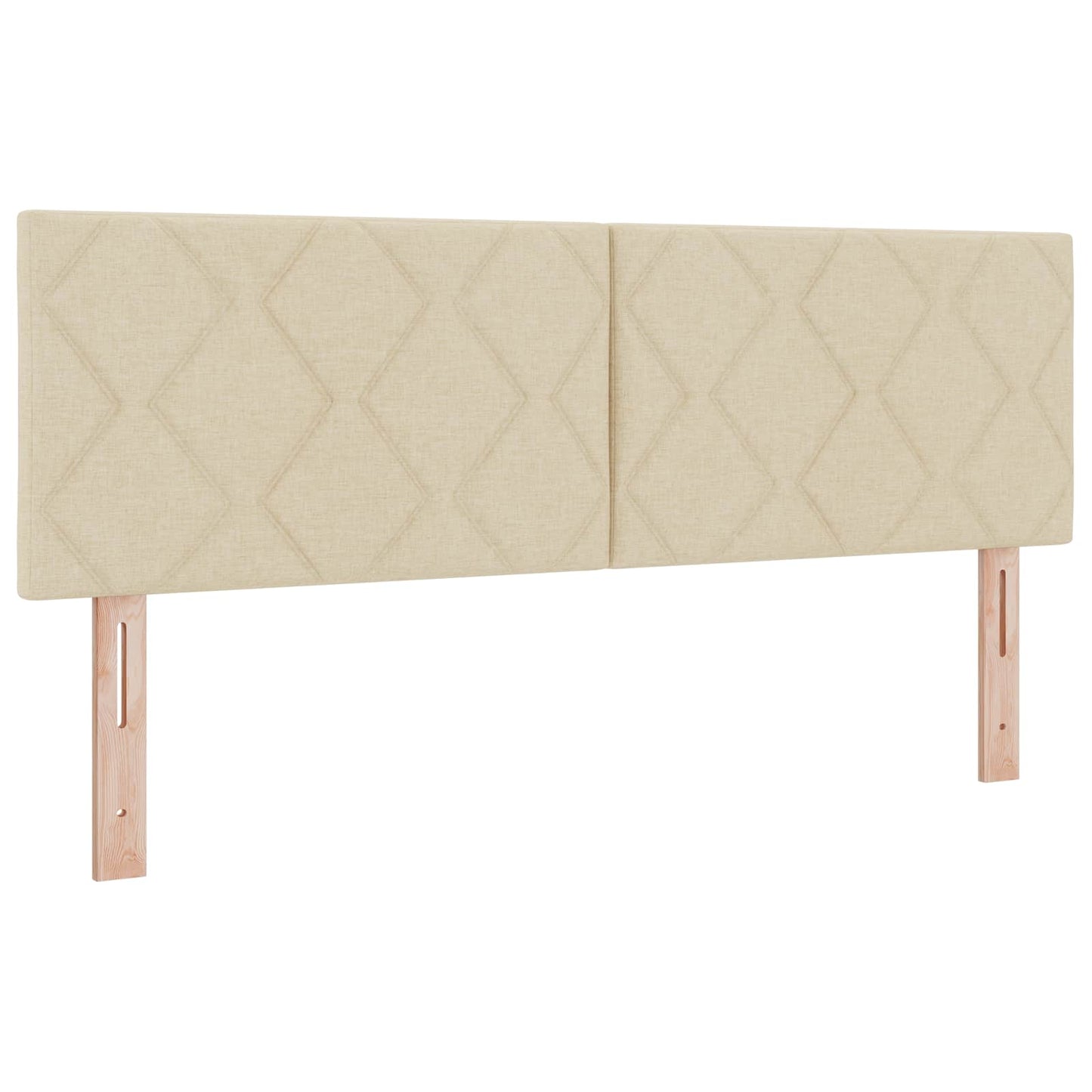 Letto con contenitore LED e materasso Crema 160 x 200 cm | homemem39
