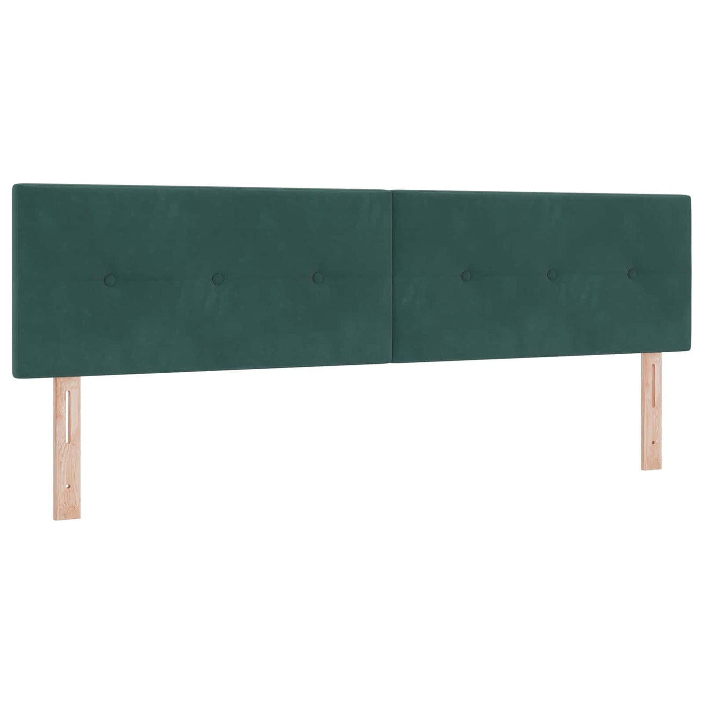 Letto con contenitore LED e materasso Verde Scuro 180 x 200 cm
